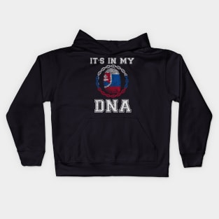 Slovakia  It's In My DNA - Gift for Slovakian From Slovakia Kids Hoodie
